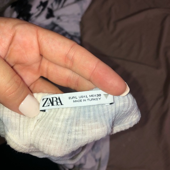 COPY - Zara size Large ribbed Tie die Dress. - Picture 7 of 7